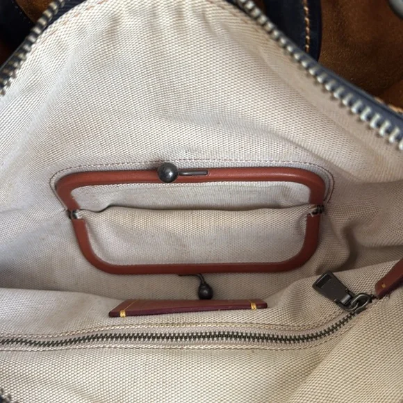 Coach Western Embroidered Rogue with Clochette, Hangtag, & Dustbag - Picture 9 of 16